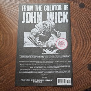 Planet Death 0 from Bad Idea & John Wick Screenwriter Kolstad HOT