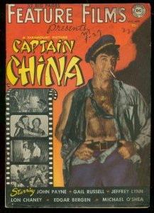 FEATURE FILMS #1 1950-CAPTAIN CHINA-DC COMICS VG/FN 