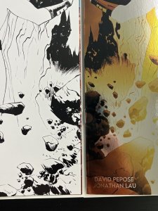 SPACE GHOST #1 CVR J 1:10 FOIL + O 1:25 LEE & CHUNG SET 2024 Dynamite PROSHIPPER