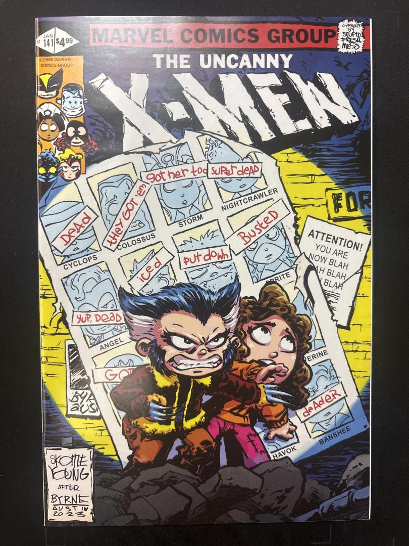 Uncanny X-Men #141, NM-  Skottie Young CVR Marvel, 1980