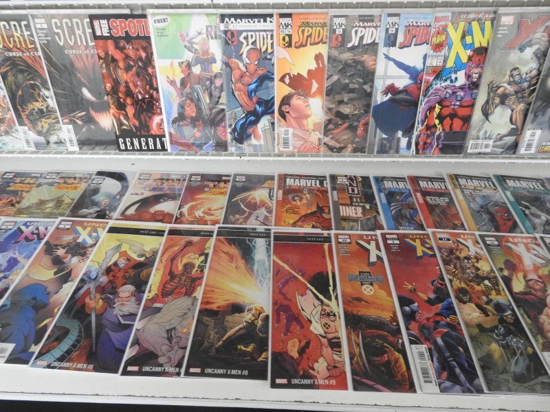 Huge Lot of 150+ Comics W/ X-Men, Thor, Strikeforce Avg. VF+ Condition!