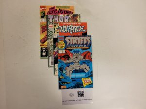 4 Marvel Comics #1 Stryfe + #1 Wolfpack + #1 Thor + #2 Toxic Avengers 84 TJ32