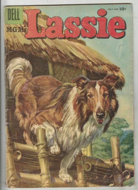 Lassie #29 (Jul-56) VG+ Affordable-Grade Lassie, Ranger Bob Ericson and Range...