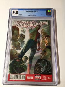 Amazing Spider-man 1.5 Regular Alex Ross Cover Cgc 9.8 White Pages