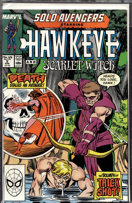 Solo Avengers #5 (1988) Scarlet Witch