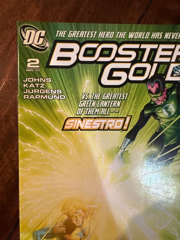 Booster Gold #2 Adams Cover (2007)