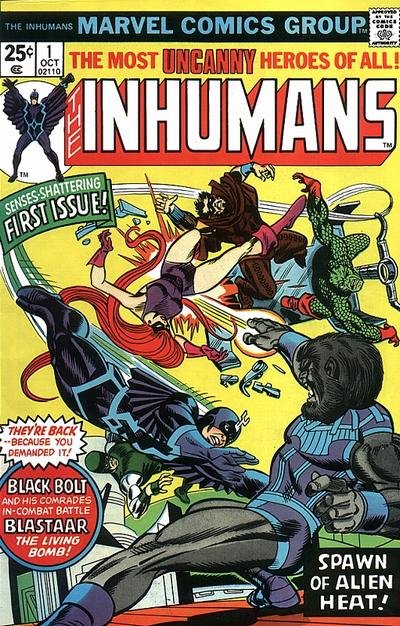Inhumans #1 (ungraded) stock photo