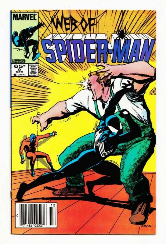 Web of Spider-Man #9 (Marvel, 1984) FN/VF