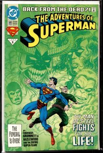 Adventures of Superman #500 (1993) Superman [Key Issue]