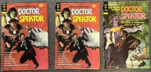 Occult Files of Doctor Spektor 3 PC LOT - Featuring Frankenstein. (4.5/5.0) 1974