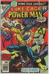 Power Man and Iron Fist Annual #1 (1972) - 3.5 VG- *Magnum Force* 