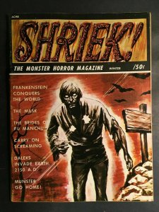 SHRIEK! #4- 1967 ACME MAGAZINES - VF