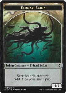 Magic the Gathering: Battle for Zendikar - Eldrazi Scion Token