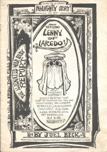 LENNY OF LAREDO #1-1966-PRINT MINT EDITION-JOEL BECK-EARLY UNDERGROUND COMIX