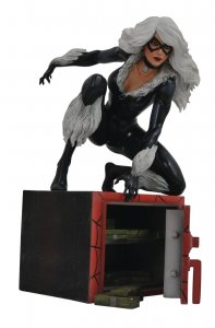 DIAMOND MARVEL SELECT BLACK CAT GALLERY PVC FIGURE STATUE!