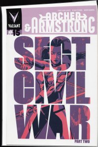 Archer and Armstrong #15 Cover B - Michael Walsh (2013) Archer