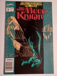 Marc Spector Moon Knight #28 NM- Newsstand Marvel Comics c213
