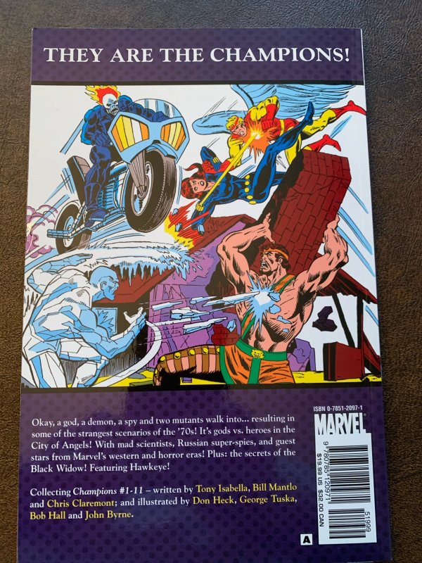 Champions Classic Trade Paperback (Cover Price 19.99)  Includes Issues 1-11