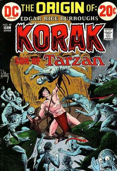 Korak: Son of Tarzan (1972 series) #49, VF- (Stock photo)