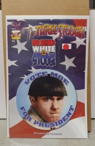 The Three Stooges: Red White & Stooge Cover C (2016).  H12