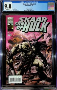 Skaar: Son of Hulk #1 Pagulayan Cover (2008) - CGC 9.8 - Cert#4657733006