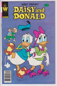 DAISY AND DONALD #43 (Apr 1980) VF- 7.5 white!