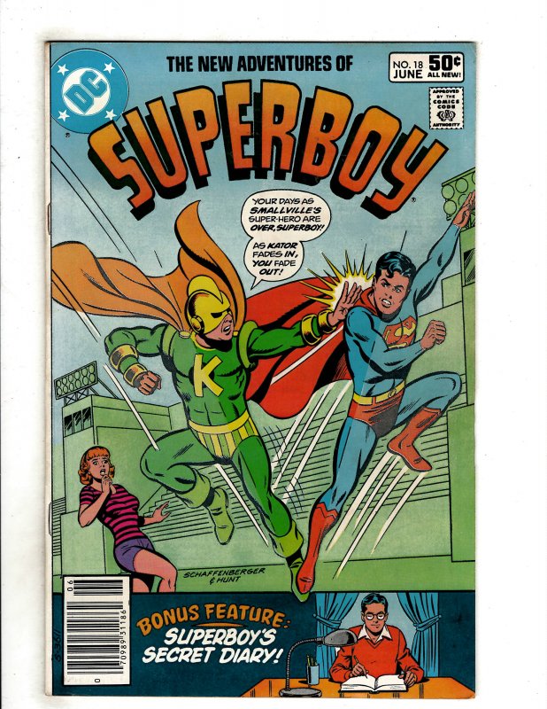 The New Adventures of Superboy #18 (1981) DC Comic Superman OF8