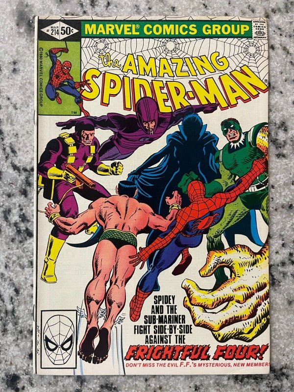 Amazing Spider-Man # 214 NM Marvel Comic Book Wedding Issue Goblin 26 SM16