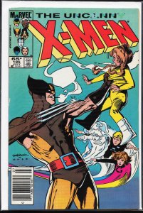 The Uncanny X-Men #195 Newsstand Edition (1985) X-Men
