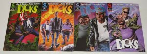 Dicks #1-4 VF/NM complete series GARTH ENNIS john mccrea 1997 CALIBER COMICS set