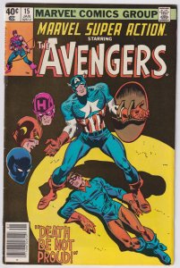 Marvel Comics Group! Marvel Super-Action! Issue #15! Starring The Avengers! 