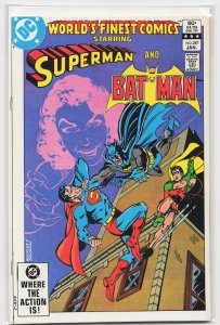 World's Finest Comics #287 Direct Edition (1982) Superman and Batman
