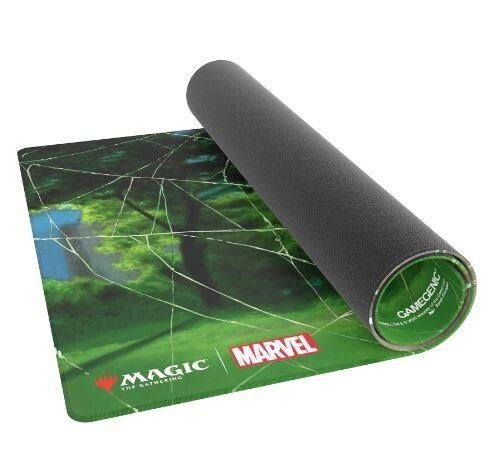 MTG Marvel's Spider-Man Shiny Playmat Spider-man Forest By Gamegenic