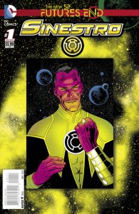 DC Comics New 52 Futures End Sinestro #1 3D Motion Variant Cover