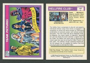 1990 Marvel Comics Card  #145 ( Hellfire Club )  NM