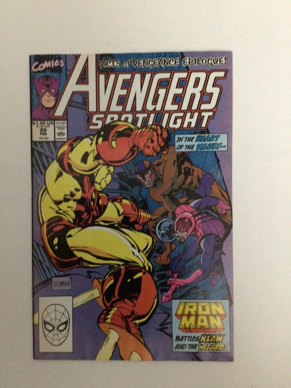 Avengers Spotlight #29 Direct Edition (1990)