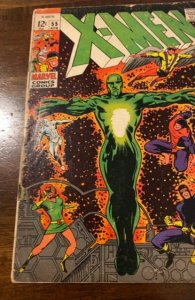 The X-Men #55 (1969)Steranko Art -Tribunal low grade