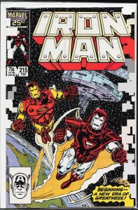 Iron Man #215 (1987) Iron Man