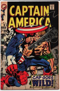 Captain America #106 (1968) Captain America