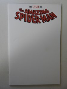 The Amazing Spider-Man #800 Blank Cover VF Condition!