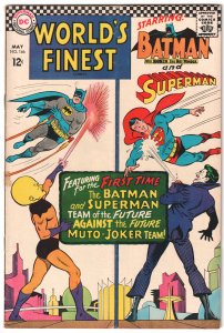 World's Finest Comics #166 (1967) Superman and Batman and Robin