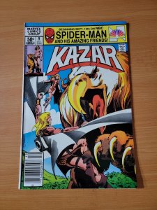 Ka-Zar The Savage #9 Newsstand Variant ~ NEAR MINT NM ~ 1981 Marvel Comics