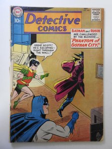 Detective Comics #283 (1960) FR Cond cover detached, 2/3 book-length spine split