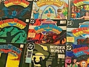 WONDER WOMAN#1-26 VF LOT 1987 (20 BOOKS) GEORGE PEREZ DC COMICS