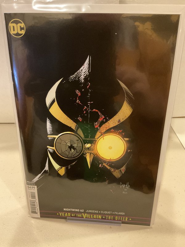 Nightwing #62  Greg Capullo Variant!  2019  9.0 (our highest grade)