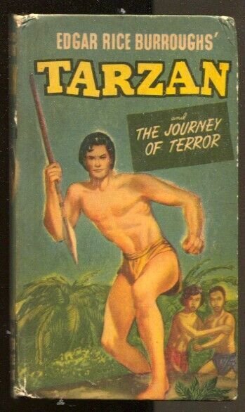 Tarzan and The Journey Of Terror #709-10 1950-ERB-Jesse Marsh-FN