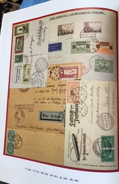 Roger KOERBER(PHILATELIST)Zeppelin posts auction catalogue, 1978