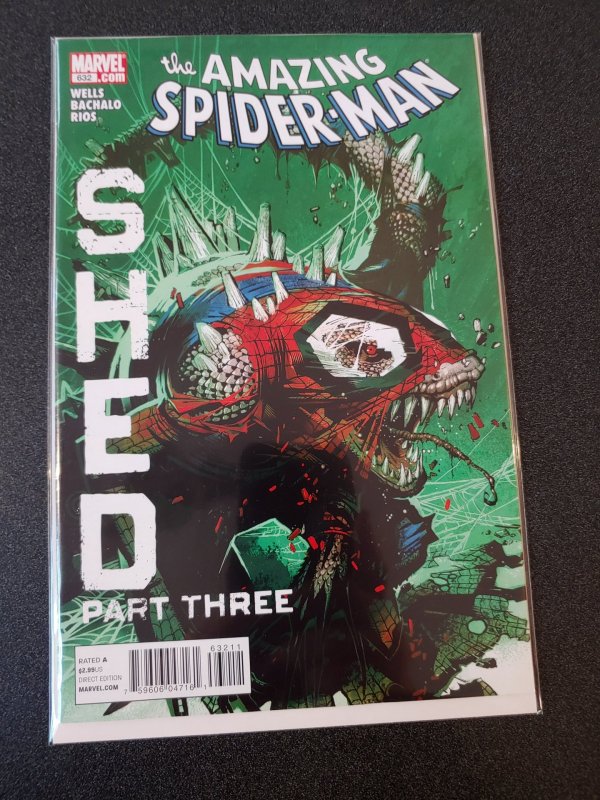 THE AMAZING SPIDER-MAN #632 NM THE LIZARD