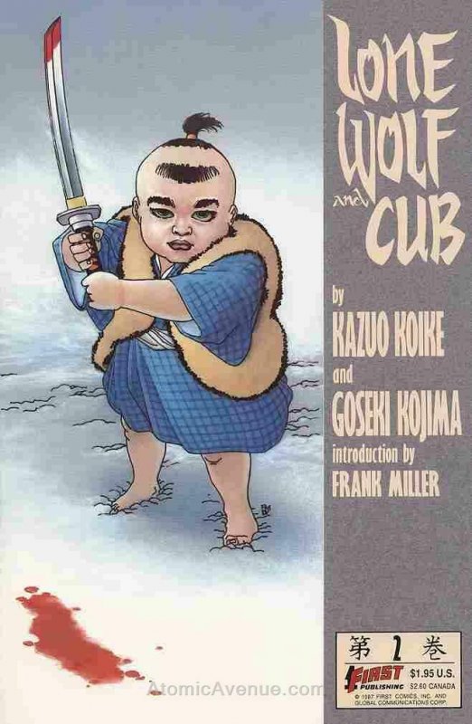 Lone Wolf and Cub #2 (2nd) VF; First | save on shipping - details inside
