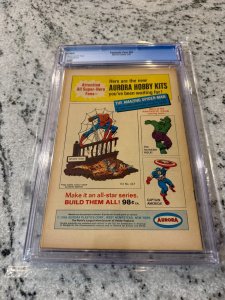 Fantastic Four # 59 CGC Graded 7.0 Marvel Comic Book 1967 Inhumans Dr. Doom JH28